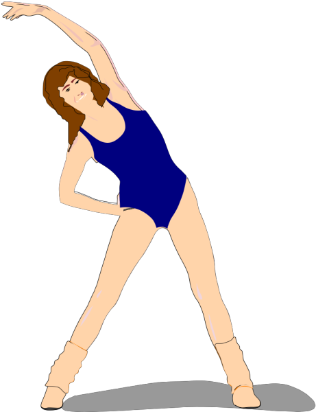 Woman Exercising Png Icons - Exercise Woman Free Clip Art Transparent Png (600x600), Png Download
