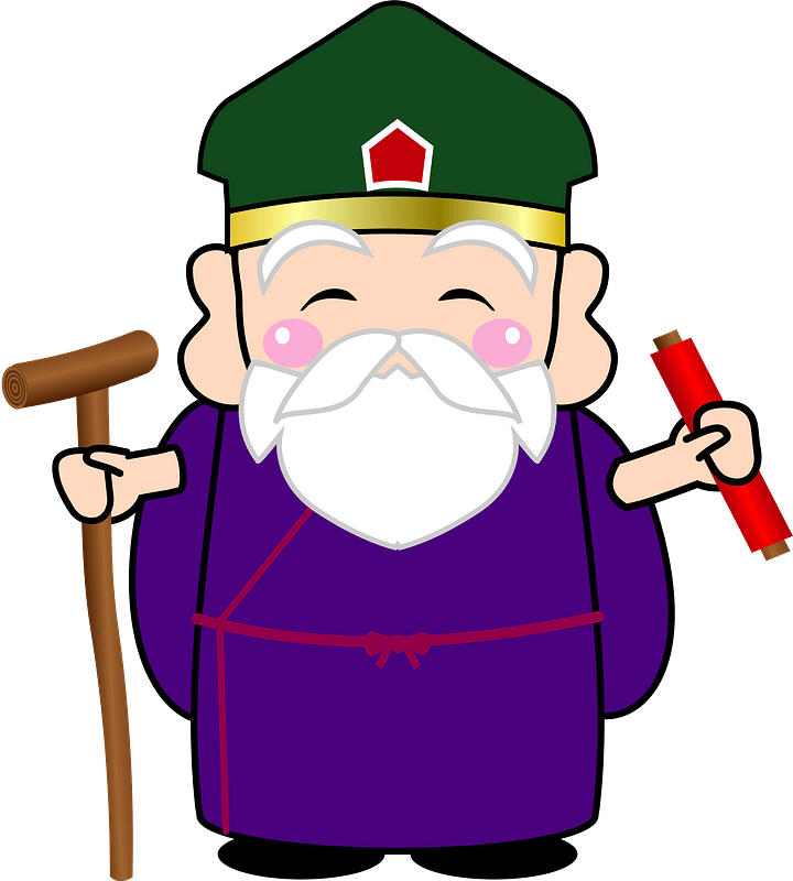 Jurojin God Clipart - Jurōjin - Png Download (720x800), Png Download