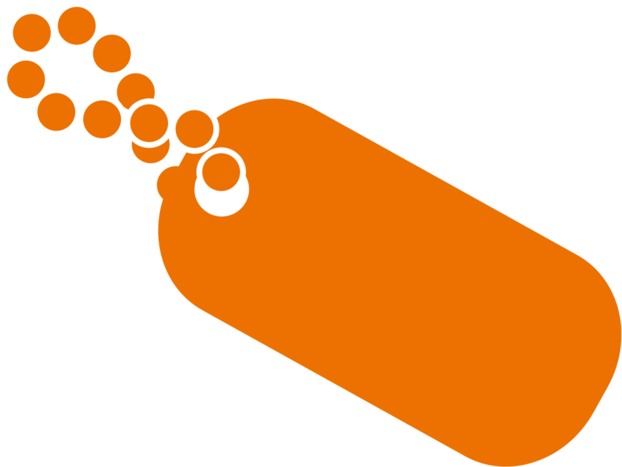 Dog Tag Pet Tag Vector Graphics Clip Art Royalty-free - Transparent Tag Vector - Png Download (1000x1000), Png Download