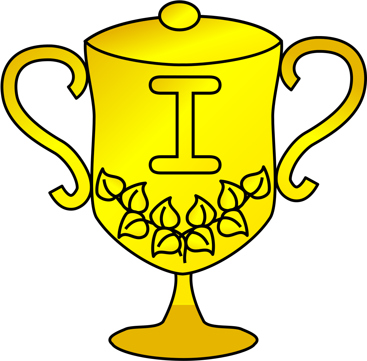 Gold Cup Clip Art - Png Download (1600x1600), Png Download