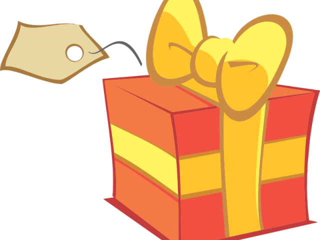 Transparent Gift Cartoon Png Clipart (640x480), Png Download