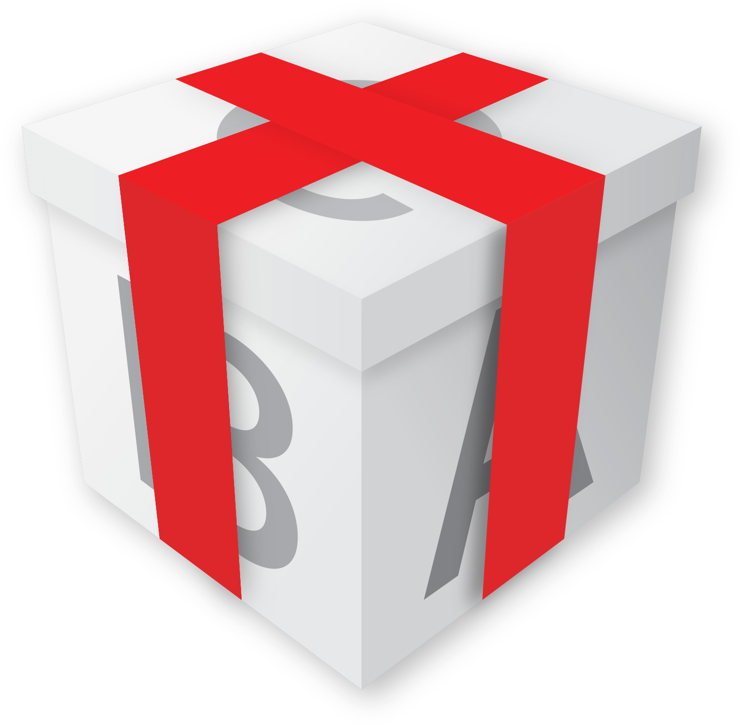 Gift Wrapping Clipart , Png Download - Box Transparent Png (1470x1441), Png Download