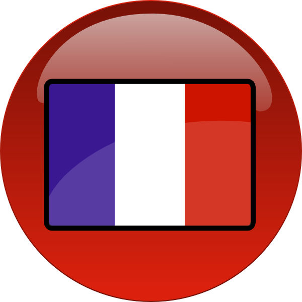 Tower Clipart French - Флаг Франции Клипарт - Png Download (600x600), Png Download