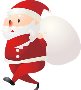 Santa Claus Christmas Clipart - Santa Claus - Png Download (270x300), Png Download