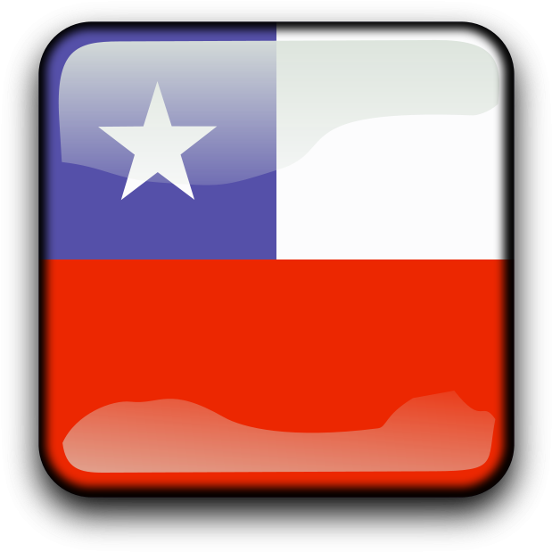 Cl - Chile Flag Icon Png Clipart (800x800), Png Download