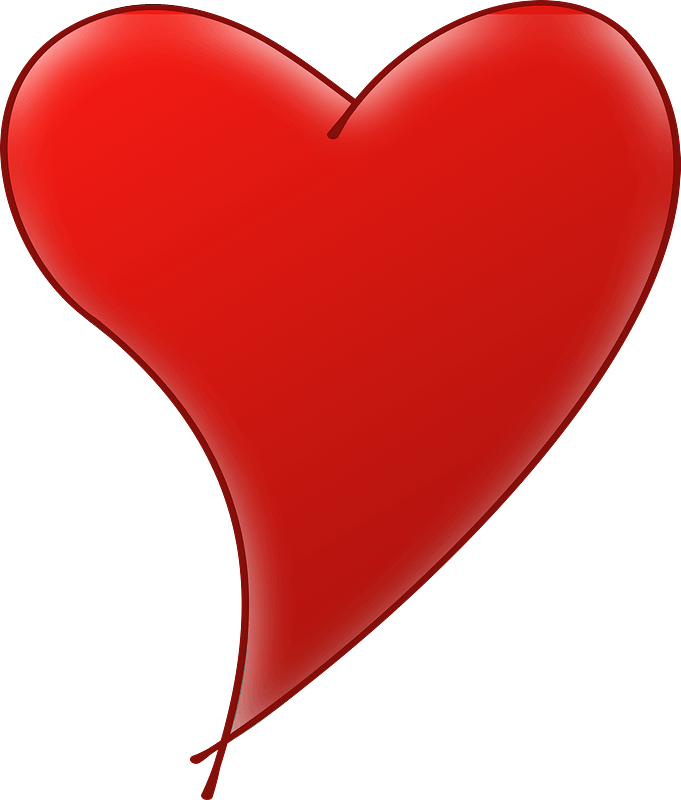 Heart Clipart - Heart - Png Download (681x800), Png Download