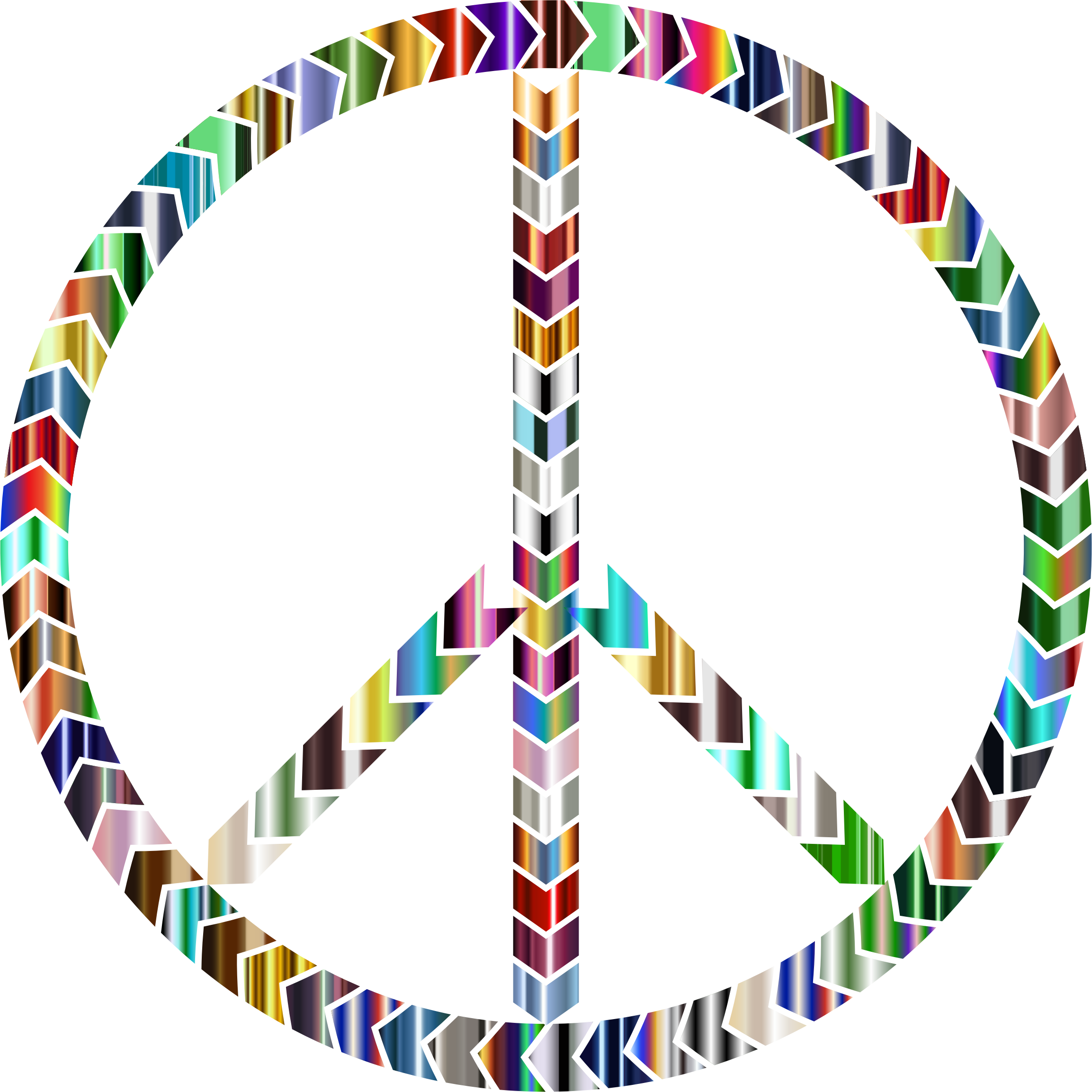 Peace Clipart Psychedelic - Peace Symbols - Png Download (2306x2306), Png Download