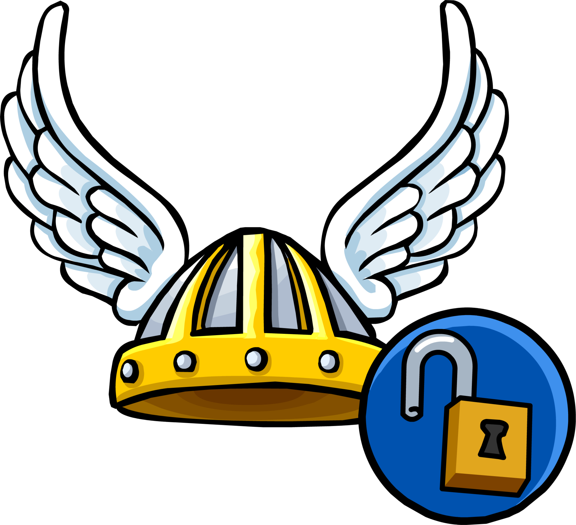 Winged Viking Helmet Clipart Png Royalty Free Download - Winged Cap And Sandals Of Hermes Transparent Png (2000x1823), Png Download