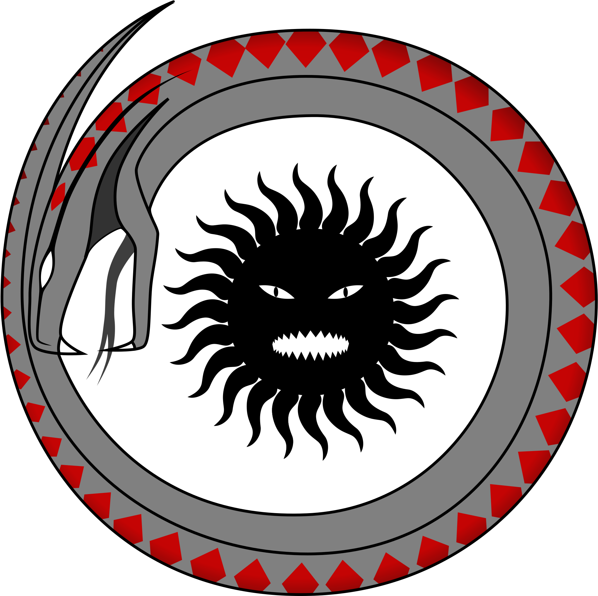 This Free Icons Png Design Of Viper & Sun - Hypnotic Moving Optical Illusions Clipart (2043x2035), Png Download