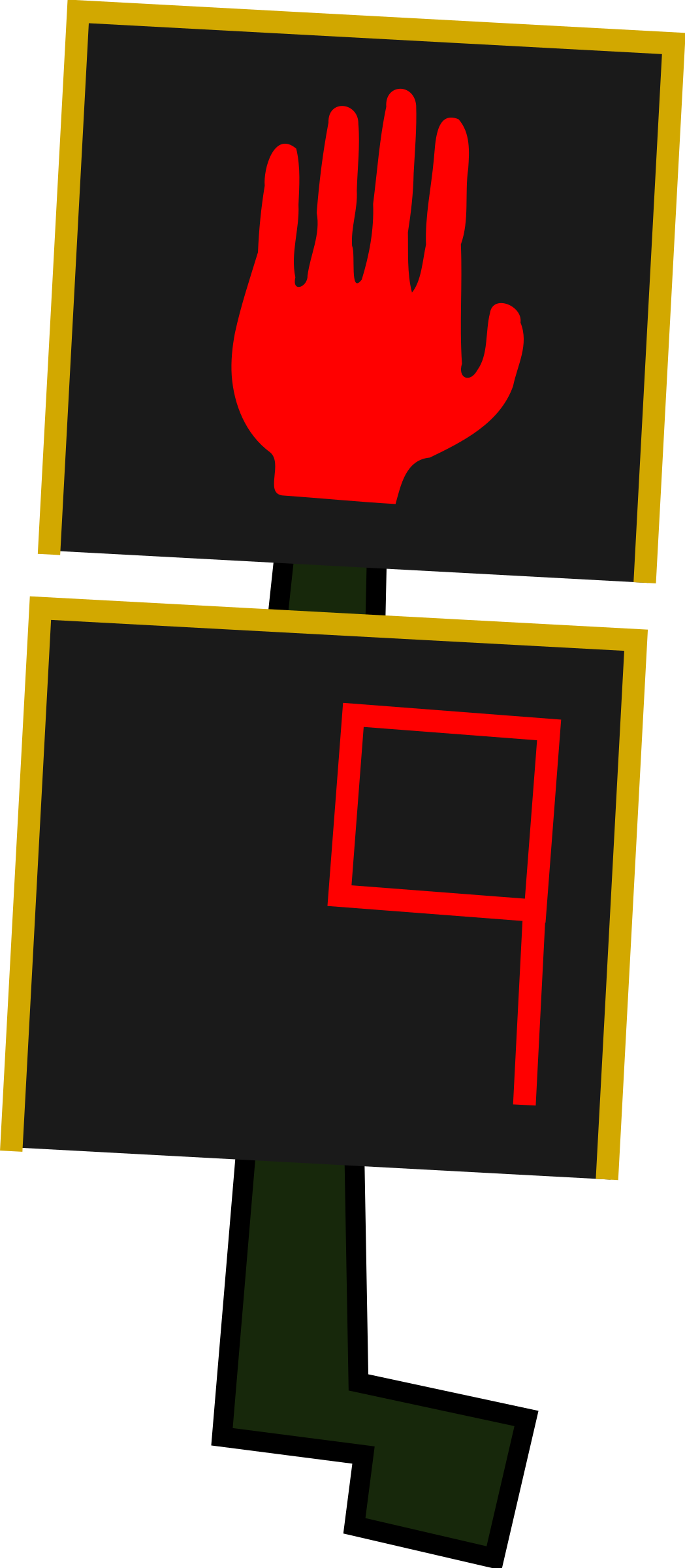 Cross Walk Clipart Image Royalty Free Download Cross - Walk - Png Download (1049x2400), Png Download