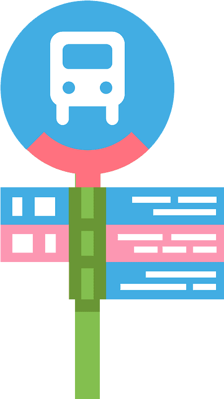 Bus Stop Emoji Clipart - Emoji Bus Stop - Png Download (800x800), Png Download