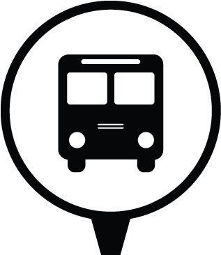 Bus Stop Sign Transparent Png Clipart Free Download - Bus Stop Drawing Png (800x800), Png Download
