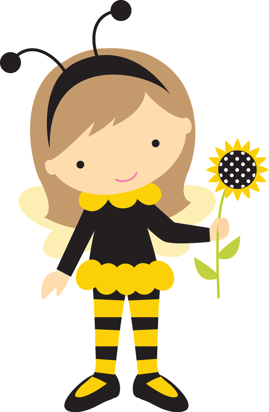 Bumble Bee Costume Clip Art - Png Download (900x1375), Png Download