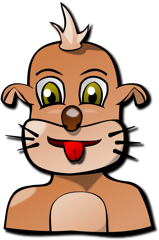 Dog Face Cartoon Png Icons - Clip Art Transparent Png (600x600), Png Download