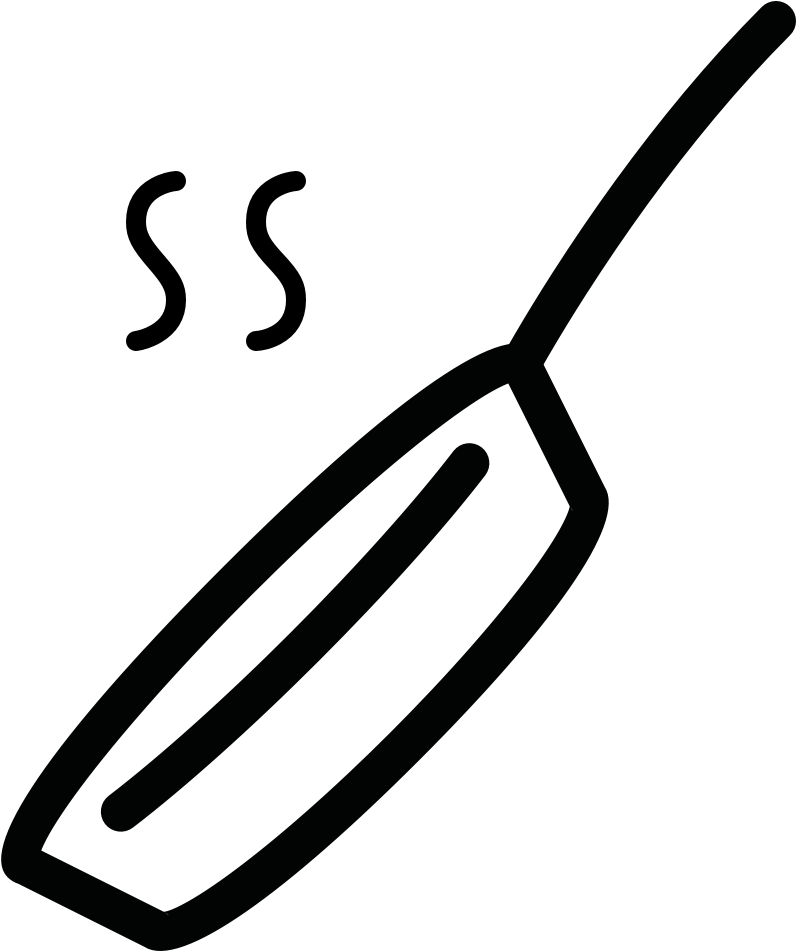 Food Utensils Pan Food Utensils Pan Food Utensils Pan Clipart (796x951), Png Download