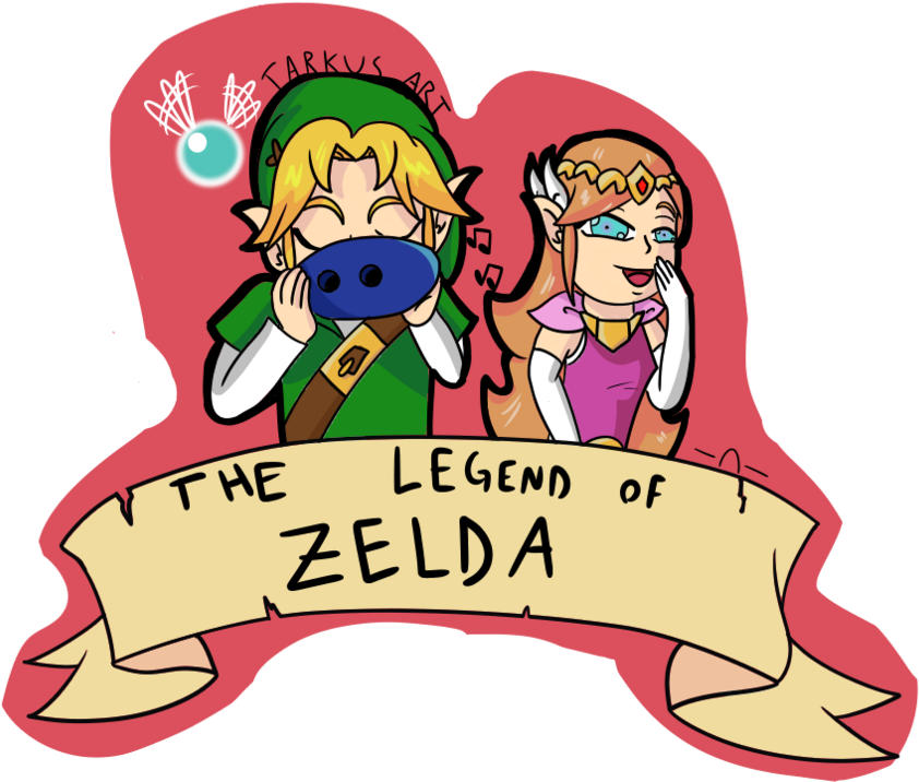 The Legend Of Zelda Clipart Training - Cartoon - Png Download (894x894), Png Download