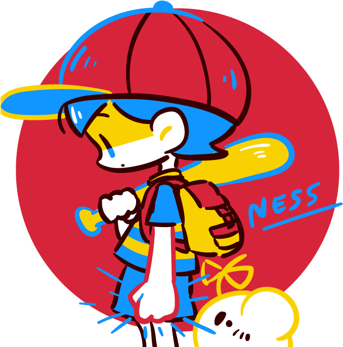 There Is No Crying In Baseball Clipart Jpg Library - Ness Earthbound Icons - Png Download (700x700), Png Download