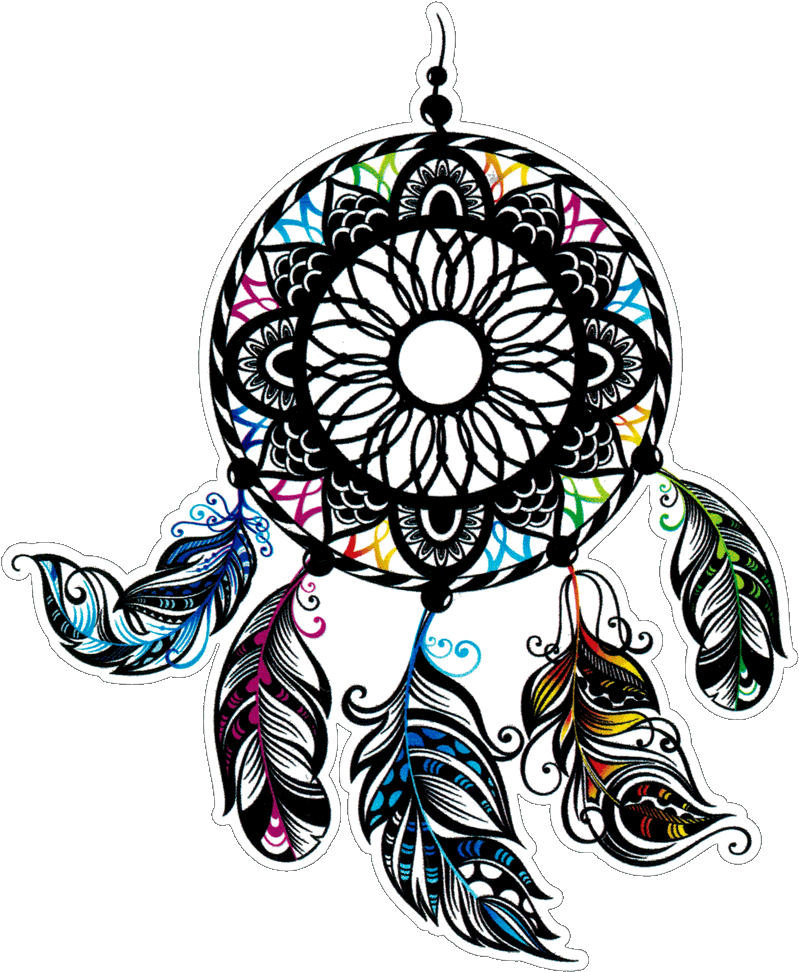 Dreamcatcher Clipart Tumblr Transparent - Dream Catcher Sticker - Png