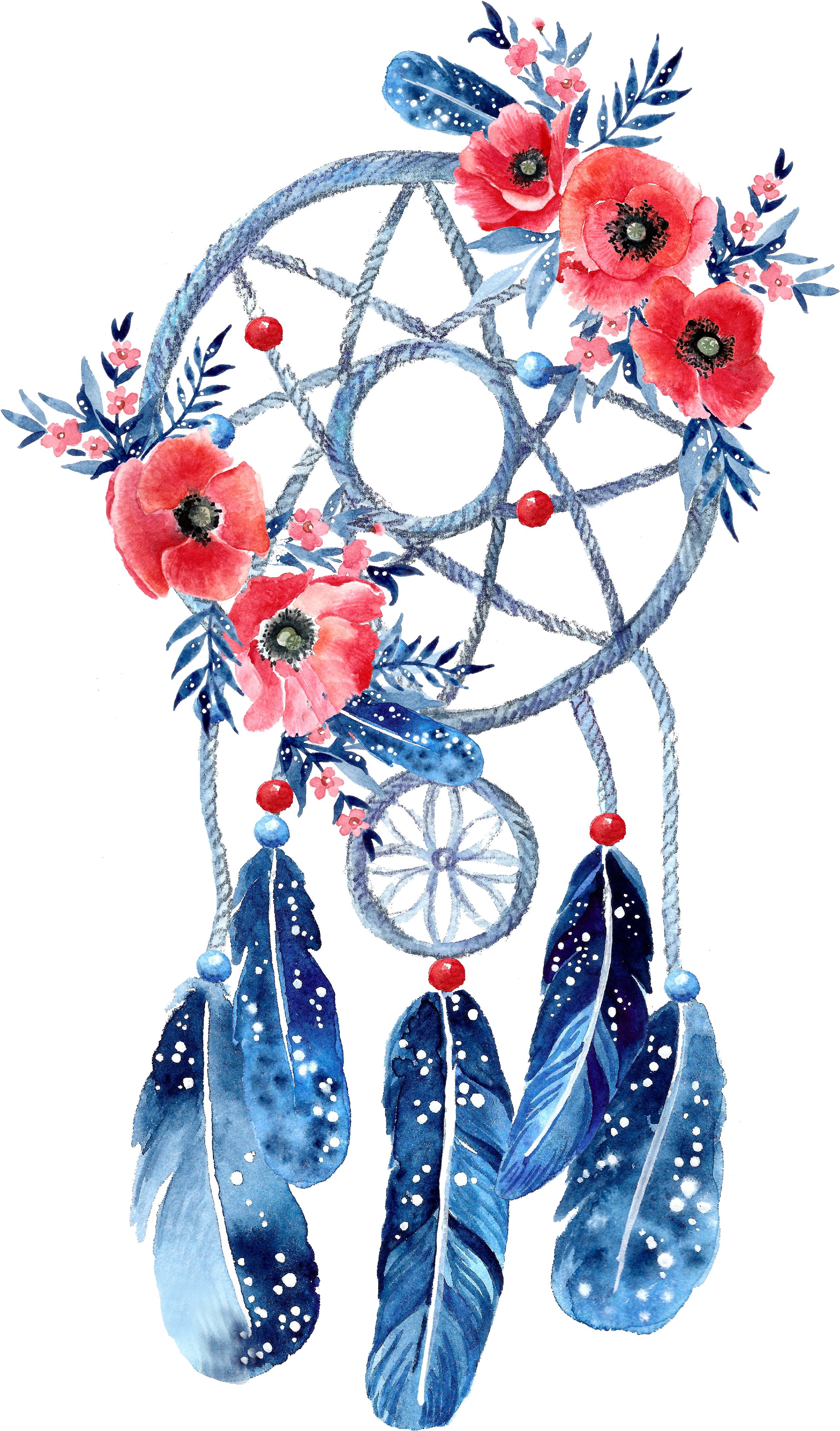 捕 夢 網 刺青 禁忌 Clipart (5500x5500), Png Download