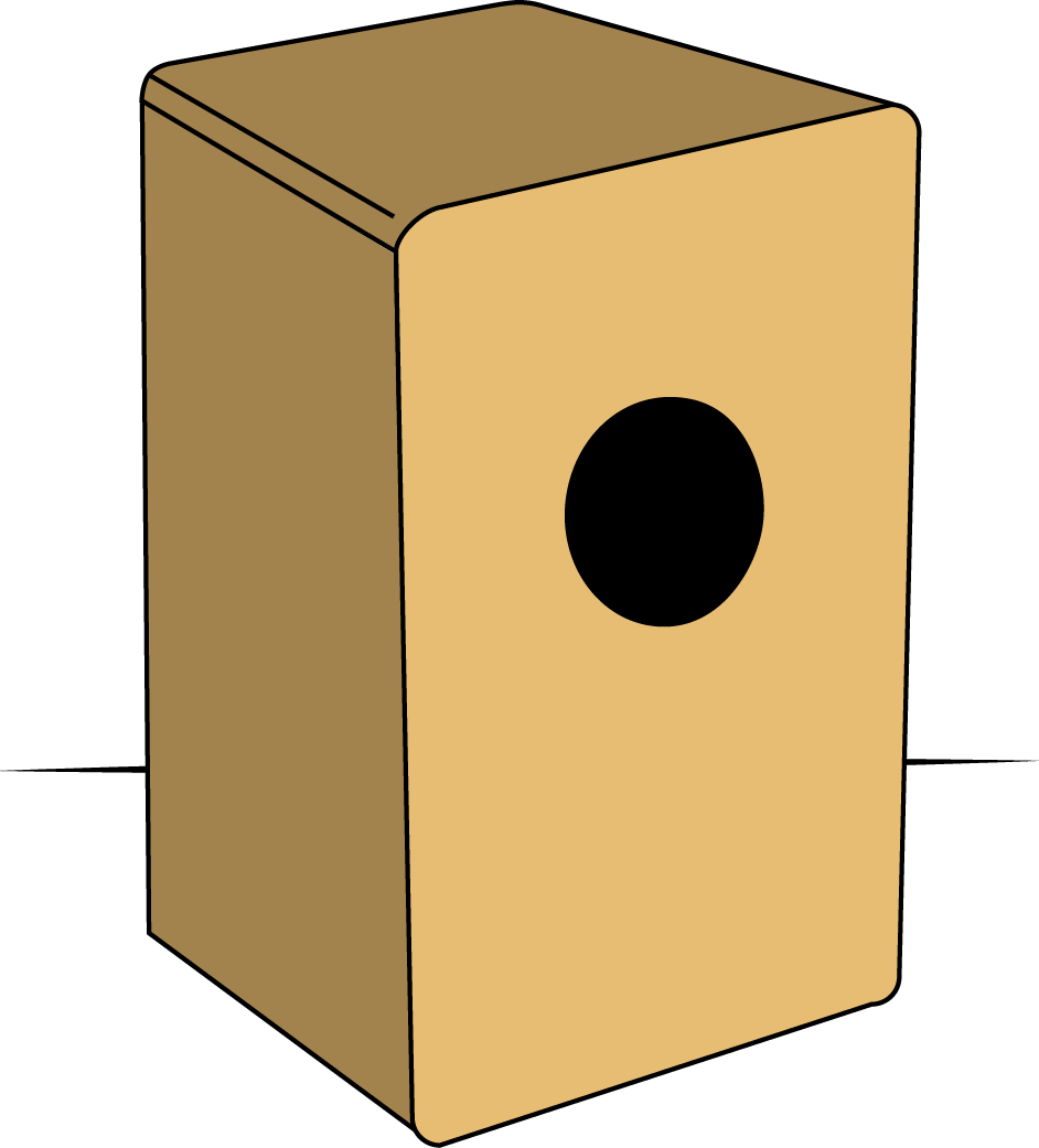 Cajon Clipart (942x1041), Png Download
