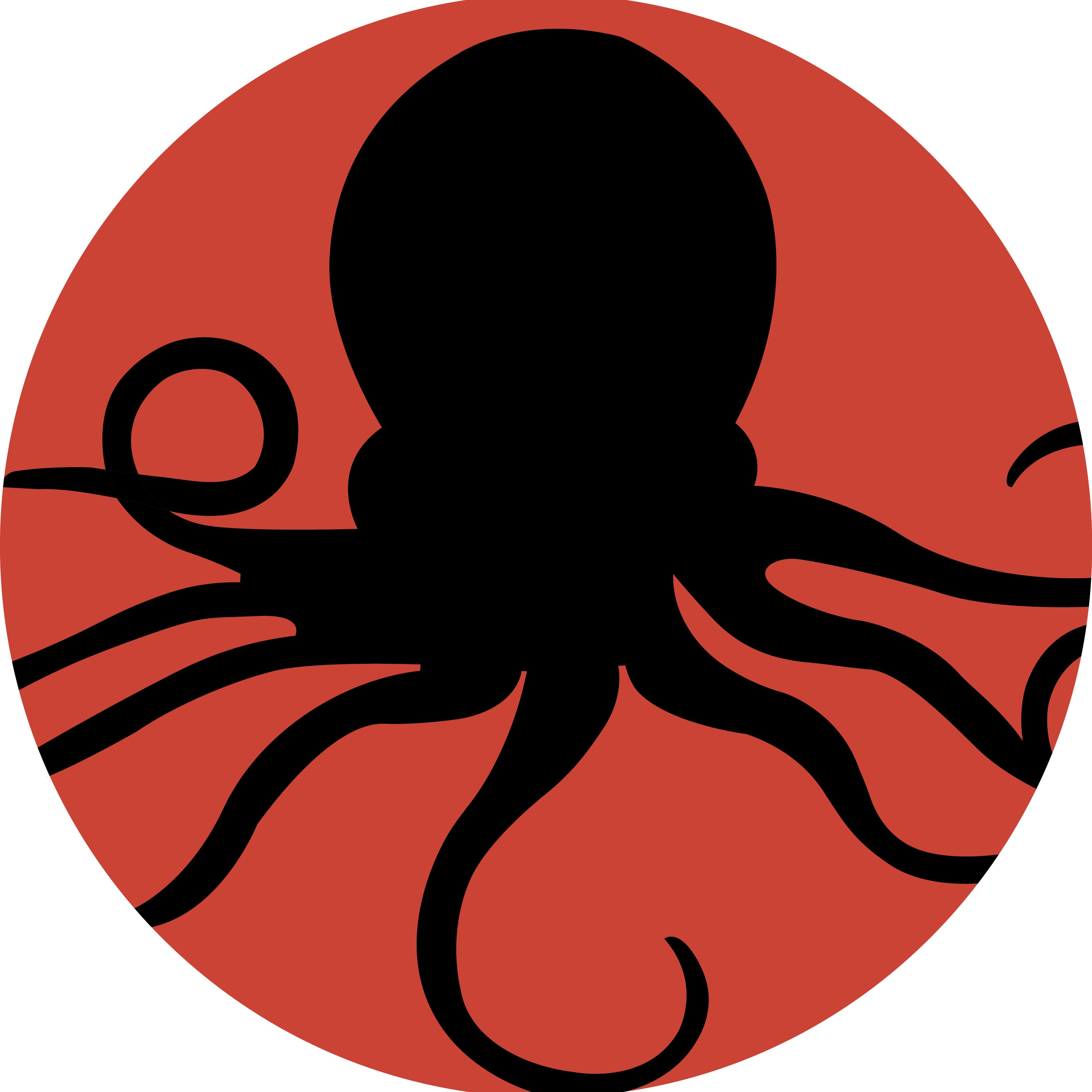 Octopus Cephalopod Animal Inv - Cephalopod Clipart (3165x3165), Png Download