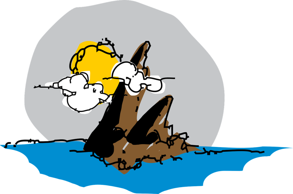 Lost Island Clip Art - Png Download (1024x679), Png Download