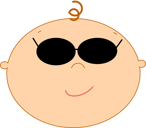 Cool Baby Clipart - Png Download (600x528), Png Download