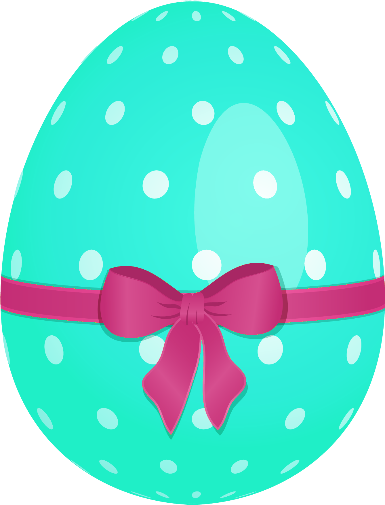 Download Easter Bunny Red Easter Egg Clip Art - Cute Easter Egg Clipart