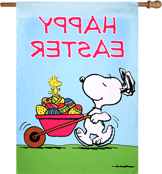 Peanuts Easter Png - Snoopy Easter Clipart (618x666), Png Download