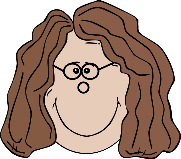 Brown Hair Clipart - Png Download (600x526), Png Download