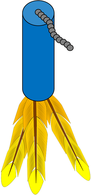 Cat Toy Feather Clipart - Illustration - Png Download (387x800), Png Download