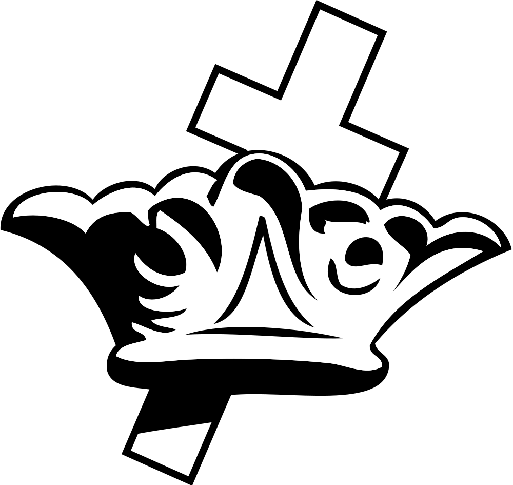 Clipart Jesus Heart Blood Crown Svg Stock Jesus, Thou - Cross And Crown - Png Download (1000x945), Png Download