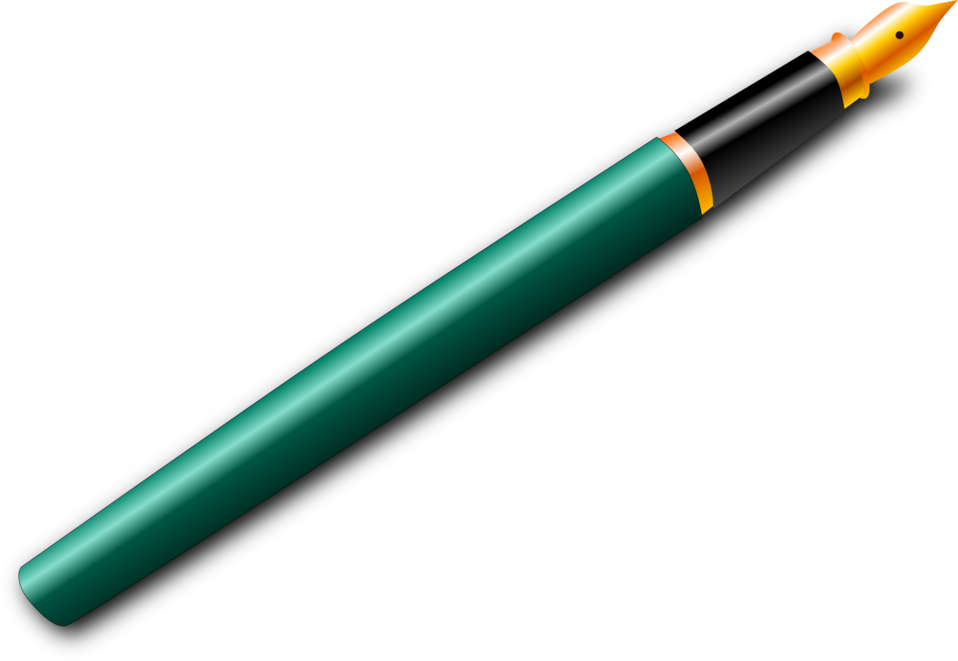 Pen Jpg Clipart (958x661), Png Download