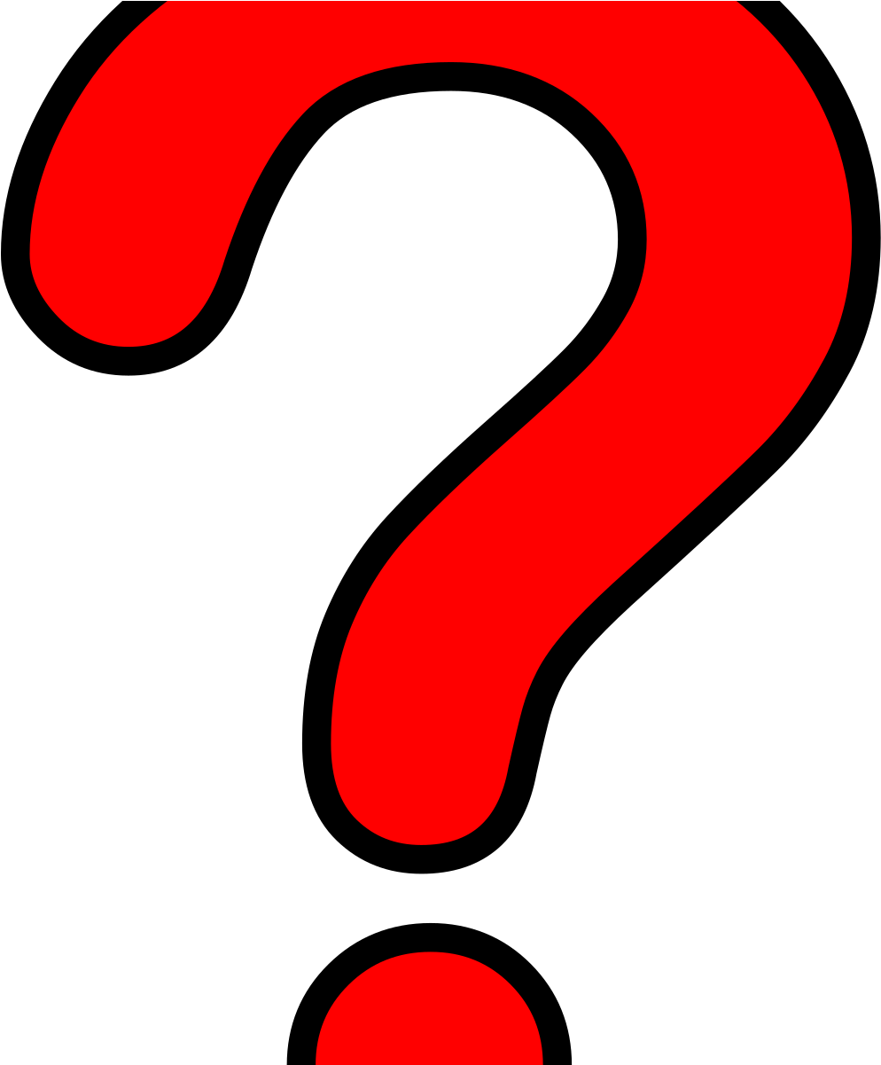 Red Question Mark Svg Clipart Full Size Clipart (5294864) PinClipart