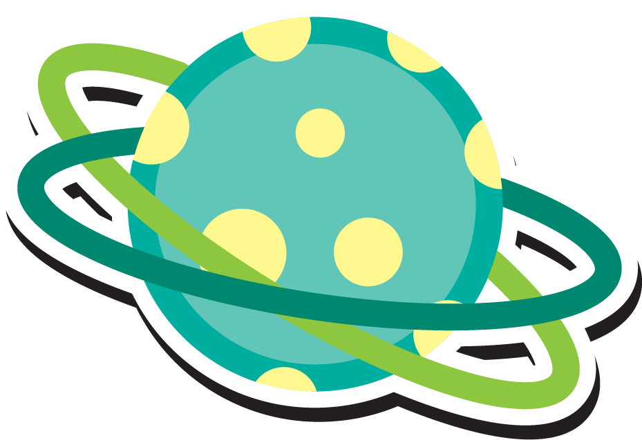 Planet Green Ring Png Download - Planets Clip Art Transparent Png (1000x1000), Png Download