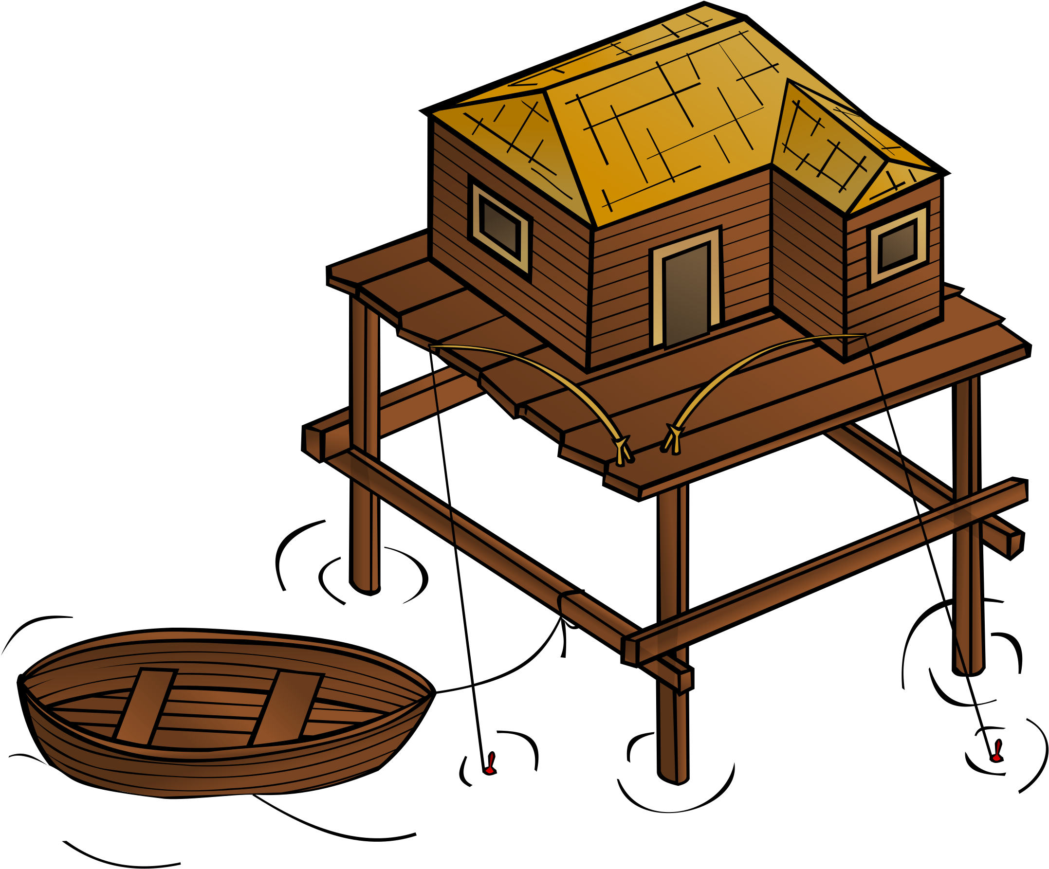 House Map Clipart Clip Art Transparent Stock Clipart - Map Symbols Free Rpg - Png Download (2400x2400), Png Download