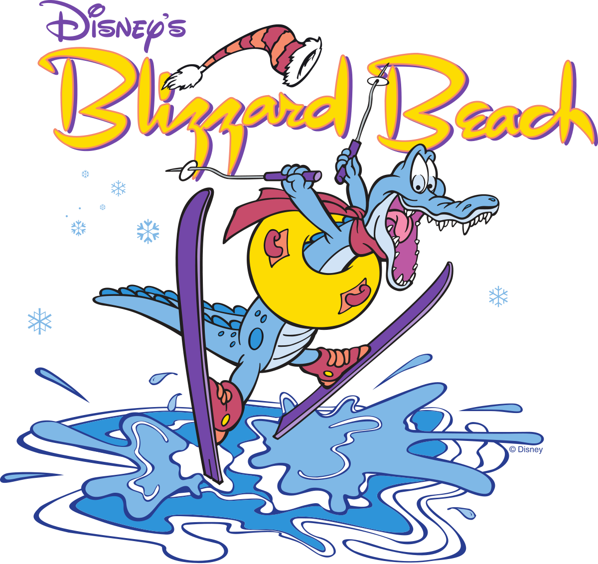 Disney"s Blizzard Beach - Disney Blizzard Beach Logo Clipart (1200x1132), Png Download