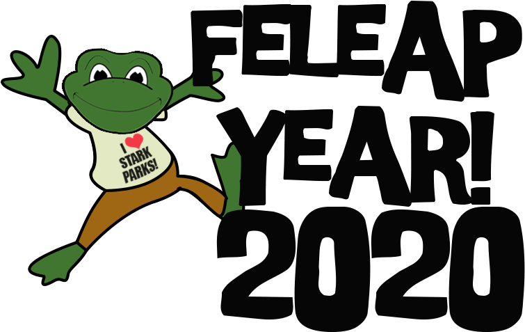 Feleap Year Graphic With Feleap The Frog Clipart (765x476), Png Download
