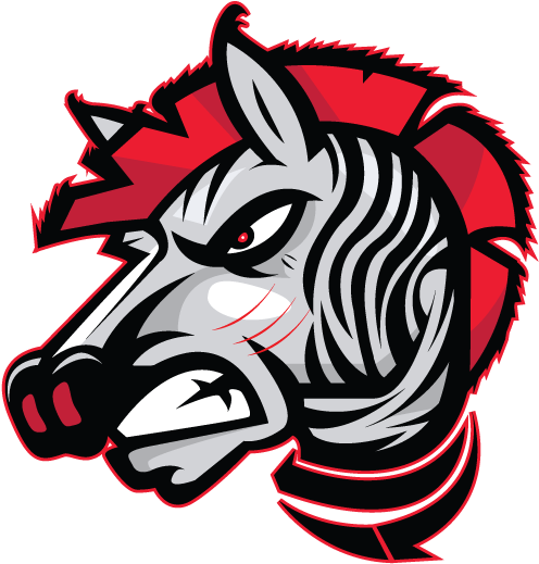 Angry Zebra Clipart (600x600), Png Download