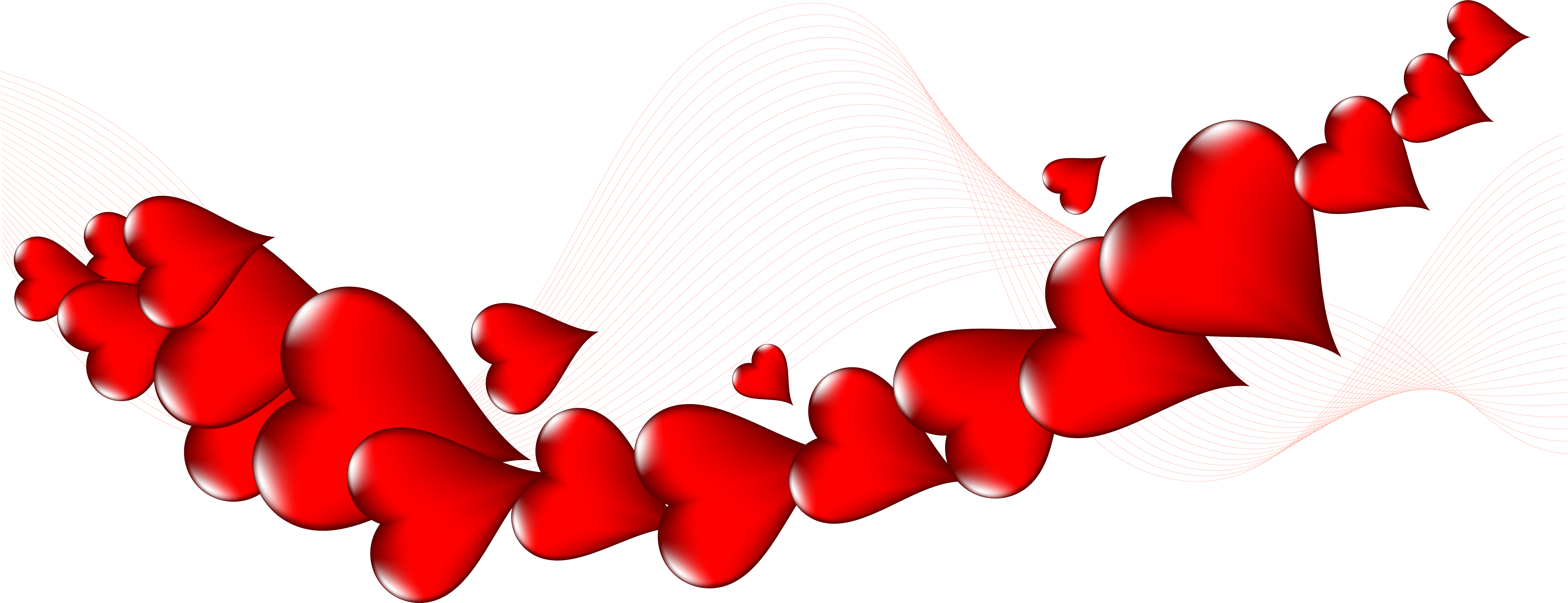 Clipart Hearts Banner Red Black Heart Decor Png Download Full Size Clipart 5295777 Pinclipart