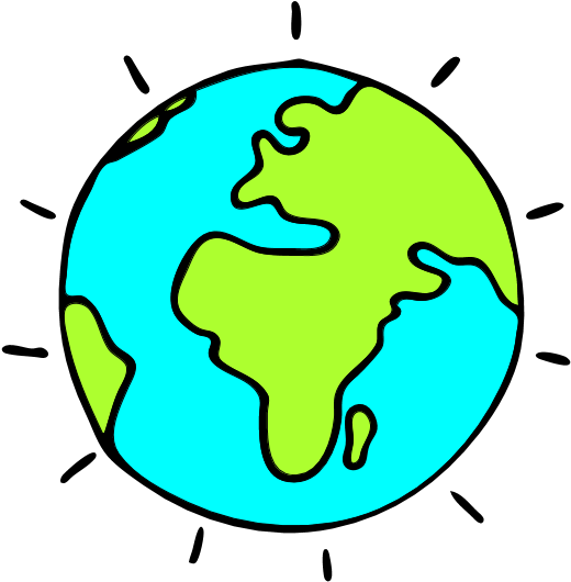 Globe Earth Clip Art Clipart Clipartix - Clipart Earth Transparent Background - Png Download (600x630), Png Download