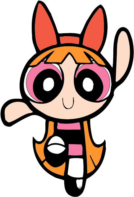 The Powerpuff Girls Clip Art - Blossom The Powerpuff Girls Rule - Png Download (470x676), Png Download