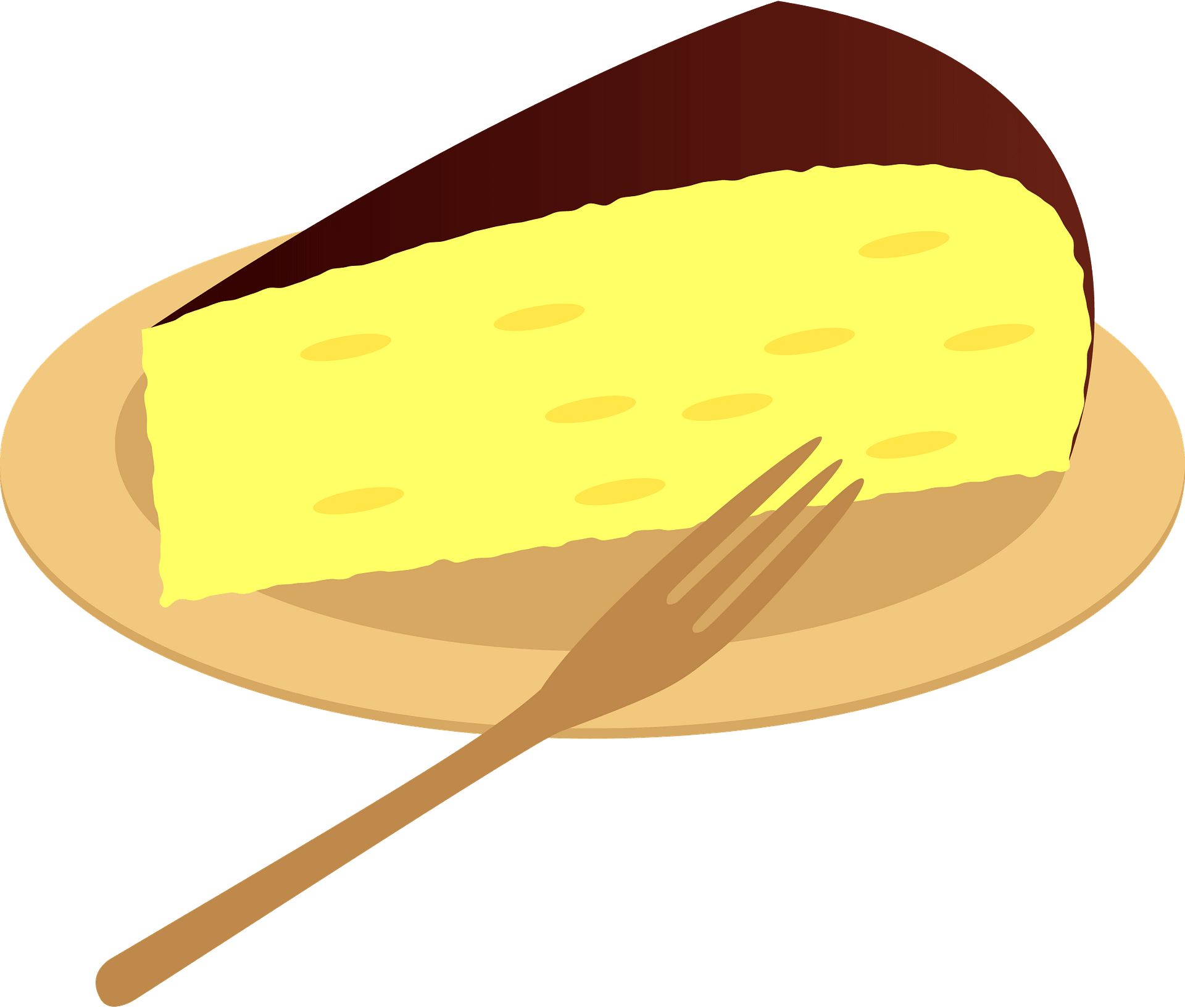 Cheesecake Sweets Clipart - Png Download (800x681), Png Download