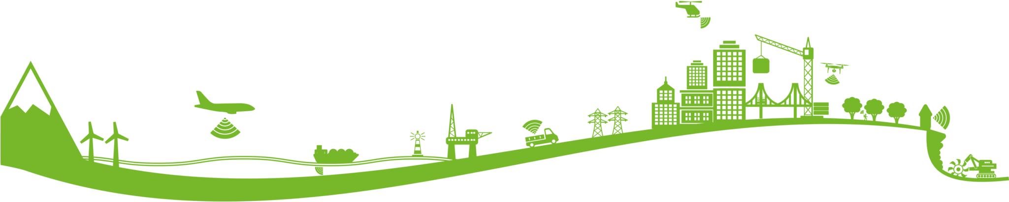 Environment Png Transparent Images - Civil Engineering Clipart (2048x426), Png Download