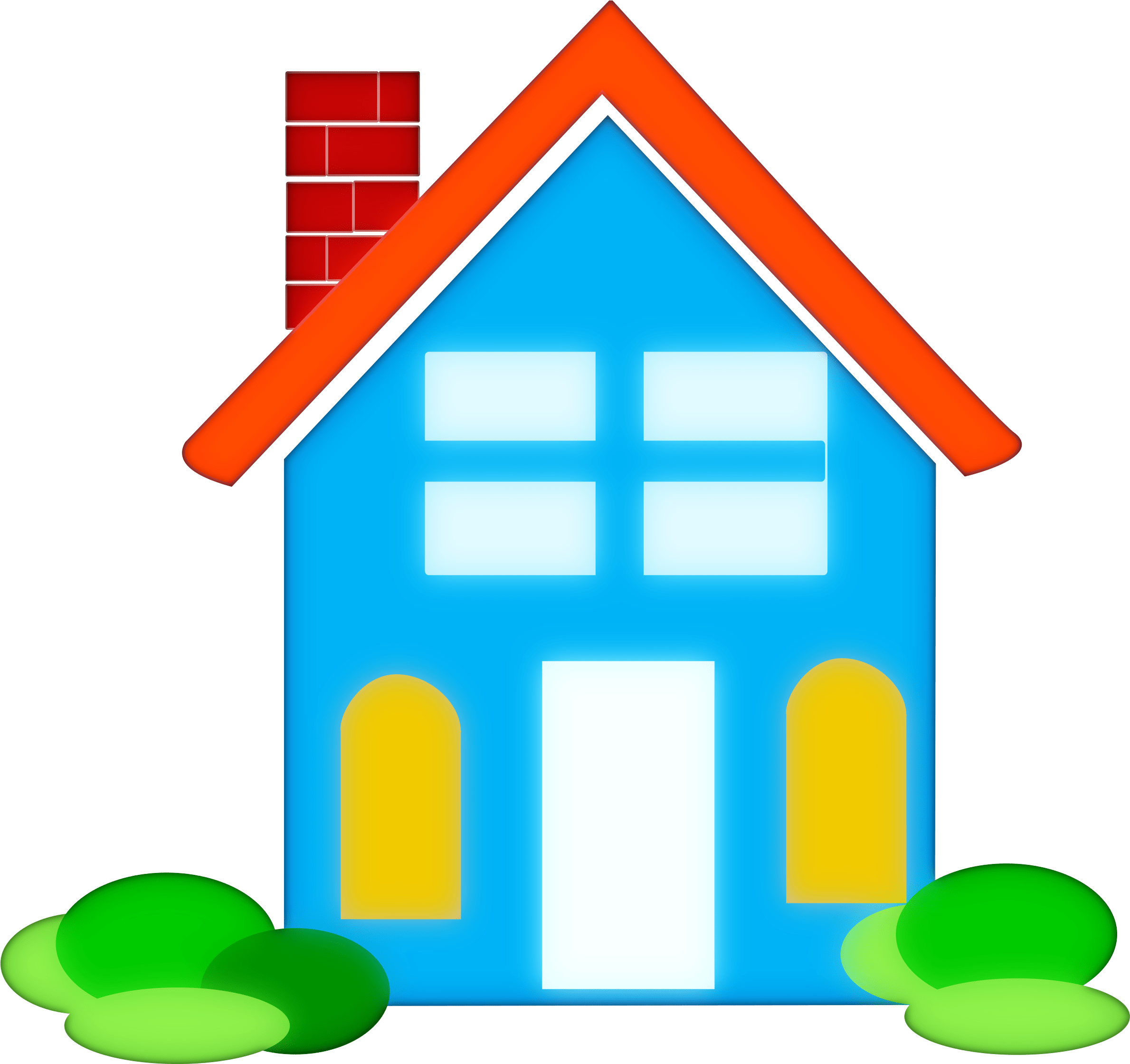 Home Corner Clipart - House Clipart Transparent Background - Png Download (2400x2400), Png Download