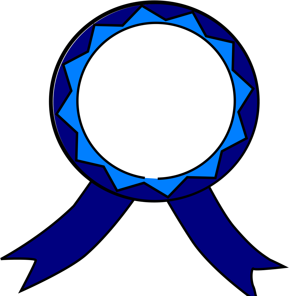 Medal Clipart Blue - Png Download (1600x1600), Png Download
