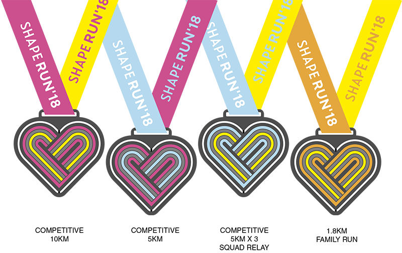 14 Medals Clipart Race Medal Free Clip Art Stock Illustrations - Shape Run 2018 - Png Download (800x503), Png Download