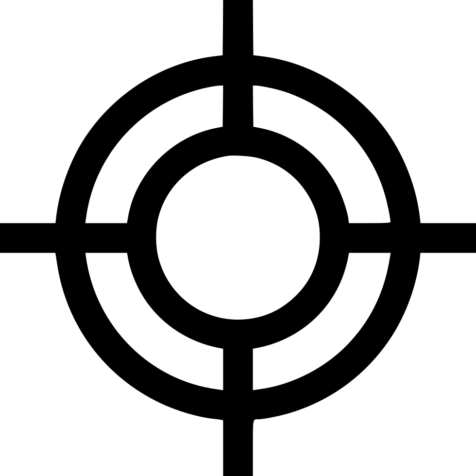 Target Svg Usa Transparent & Png Clipart Free Download - Charing Cross Tube Station (980x980), Png Download