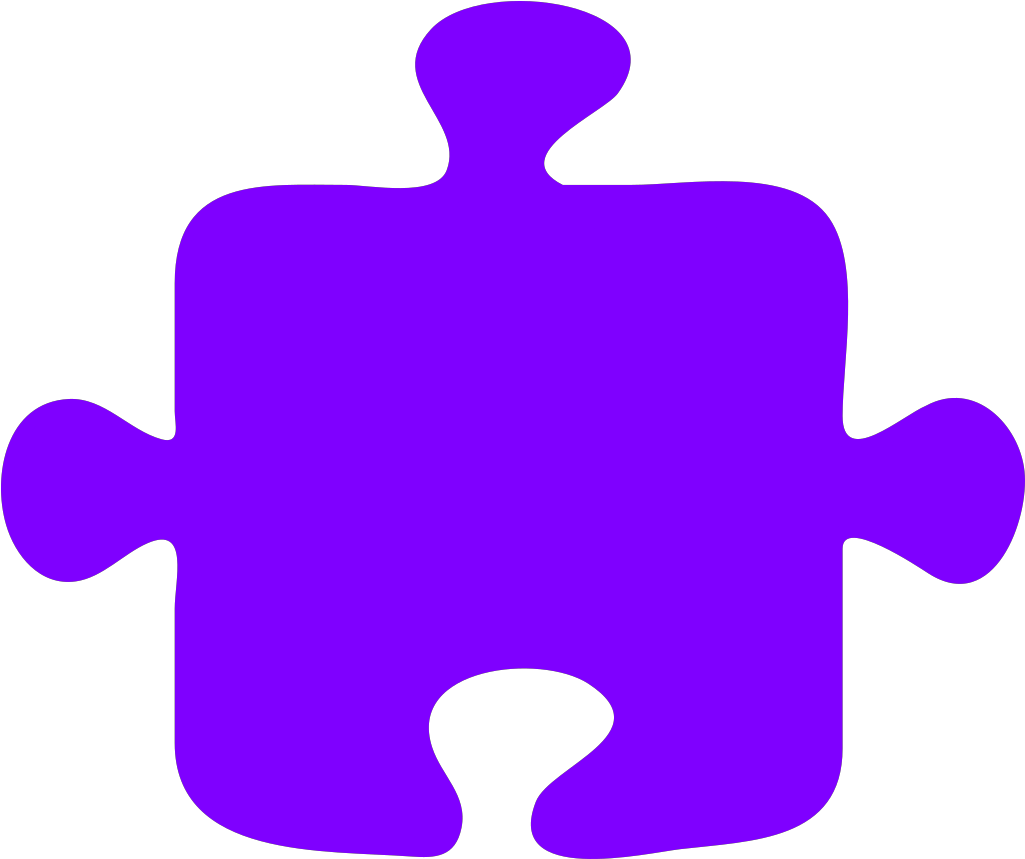 Purple Puzzle Svg Clip Arts - Clip Art - Png Download (1024x1024), Png Download