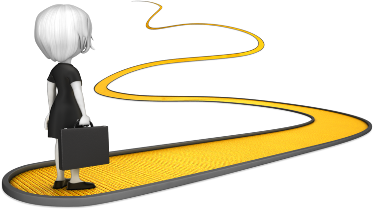 Road Curve Clip Art - Success Png Transparent (800x448), Png Download